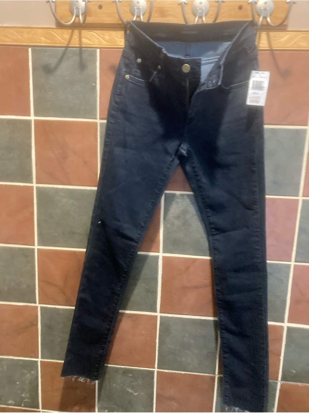 James Jeans Women's Navy Black Skinny Jeans